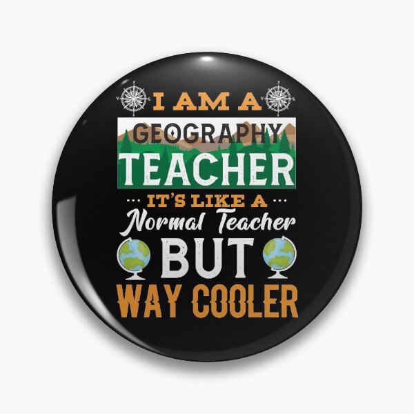Item preview, Geography teacher saying geography teacher geography gift designed and sold by Lenny Stahl.