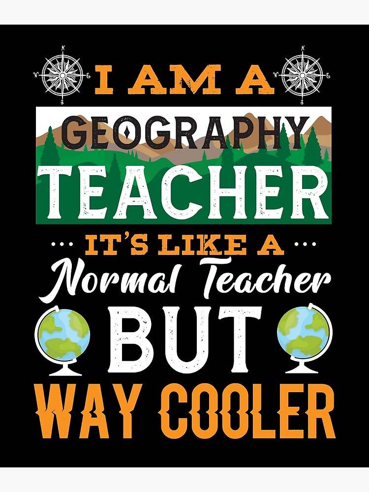 The Geography Teacher's Pen - Funny Teacher Gift, Zazzle