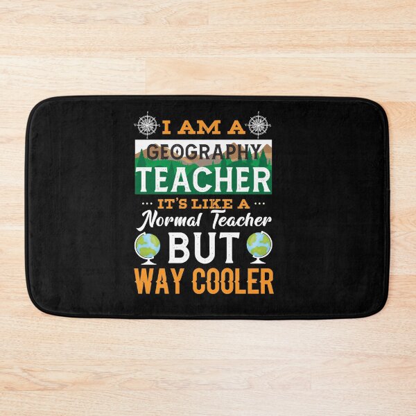 Item preview, Geography teacher saying geography teacher geography gift designed and sold by Lenny Stahl.