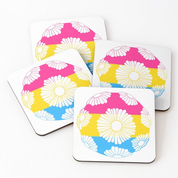 Item preview, Pansexual Flag Daisy Globe designed and sold by everything4eva.