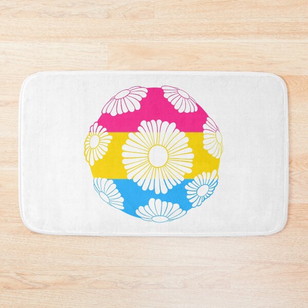 Item preview, Pansexual Flag Daisy Globe designed and sold by everything4eva.