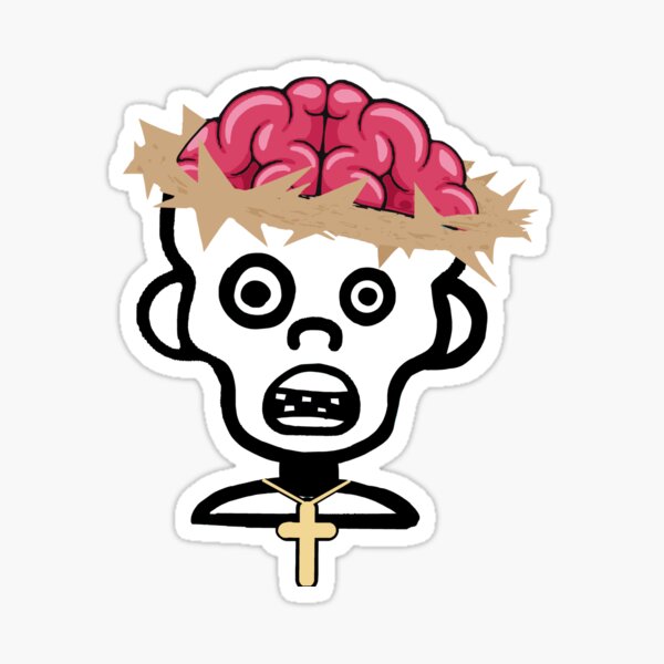 Zombie Jesus Sticker