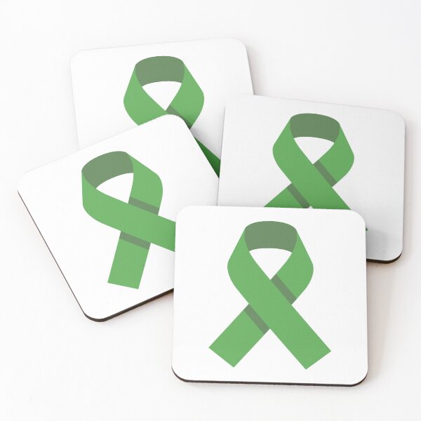 Item preview, Mental Health Awareness Month Green Ribbon designed and sold by meicha.