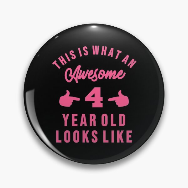 Item preview, This Is What An Awesome Four Year Old Looks Like designed and sold by Gift For You.