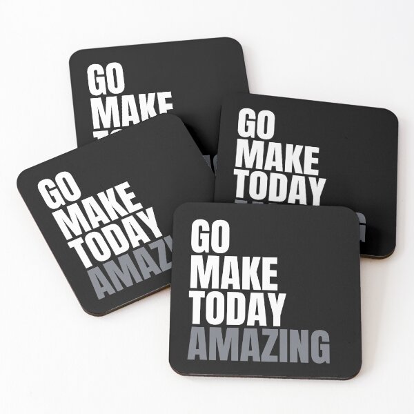 Item preview, Go Make Today Amazing designed and sold by H2O-Shop.