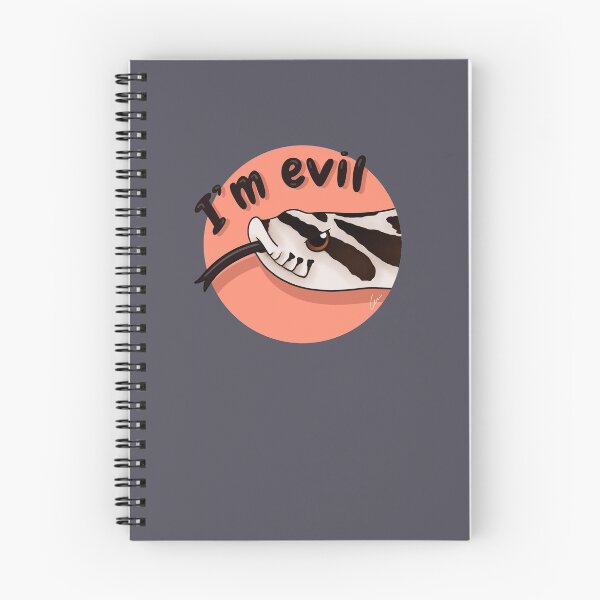 Item preview, Superarctic Western Hognose Snake, "I'm evil" designed and sold by anacecilia.