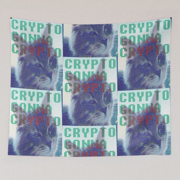 Aperçu de l'œuvre CRYPTO GONNA CRYPTO créée et vendue par Jerone.