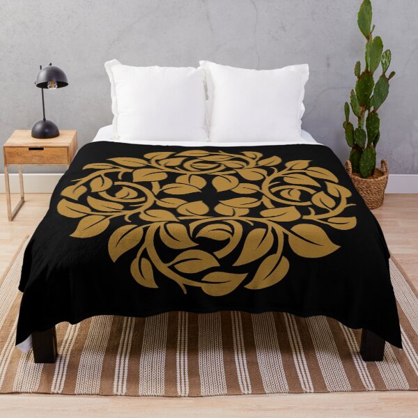 Item preview, branch gold leaves designed and sold by artomazo.
