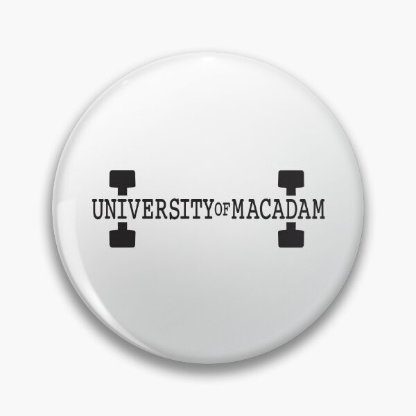 Item preview, University Of Macadam long logo designed and sold by Livensprods.