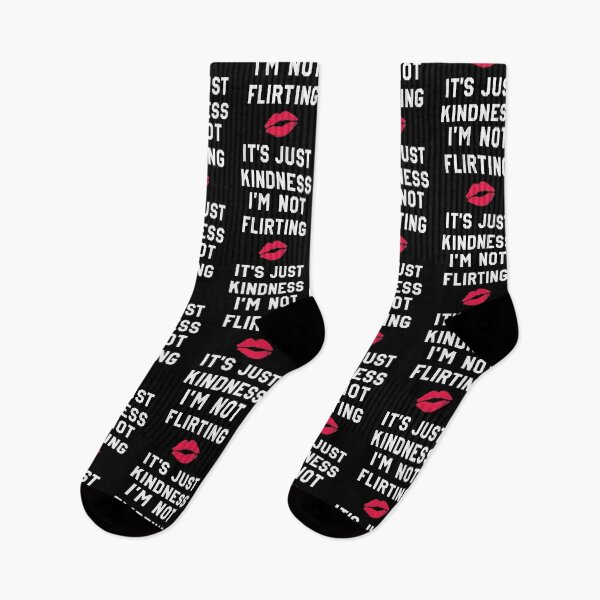 Item preview, Funny date: I'm not Flirting It's just Kindness designed and sold by Zagach Letters.