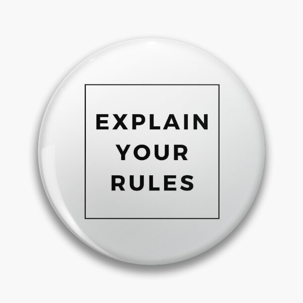 Item preview, Explain Your Rules Birthday designed and sold by Fioranoclthing.