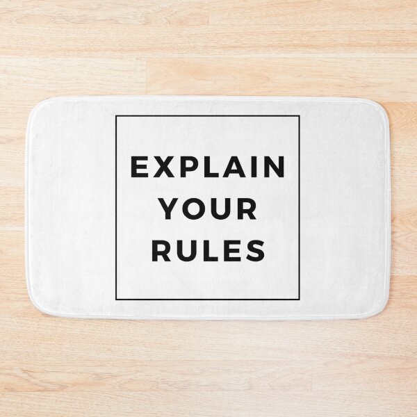 Item preview, Explain Your Rules Birthday designed and sold by Fioranoclthing.
