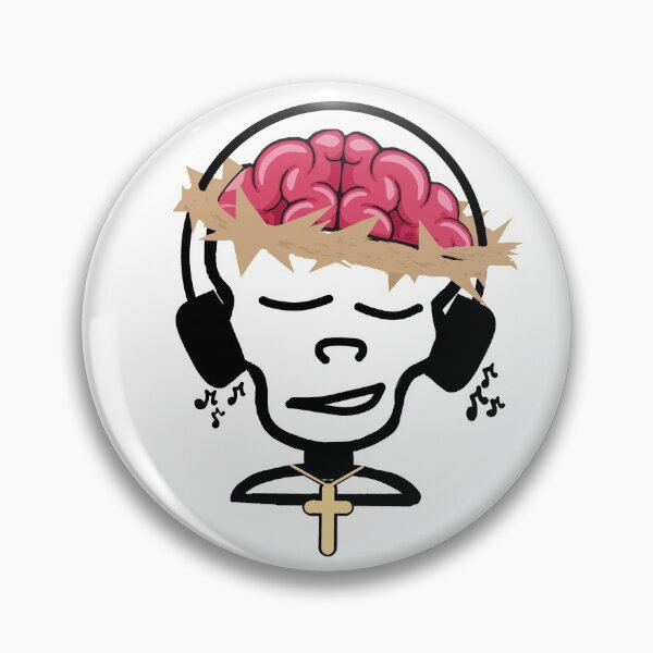 Item preview, Zombie Jesus enjoying Music with Headphones designed and sold by TheTrueOne.