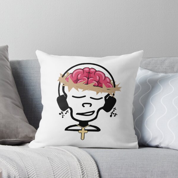 Item preview, Zombie Jesus enjoying Music with Headphones designed and sold by TheTrueOne.