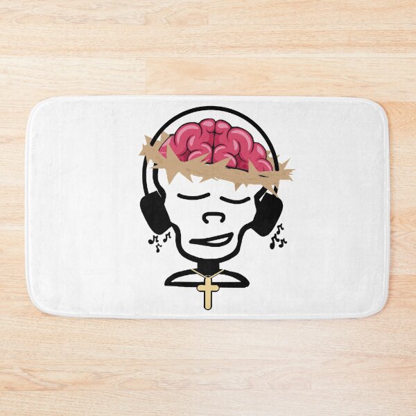 Item preview, Zombie Jesus enjoying Music with Headphones designed and sold by TheTrueOne.