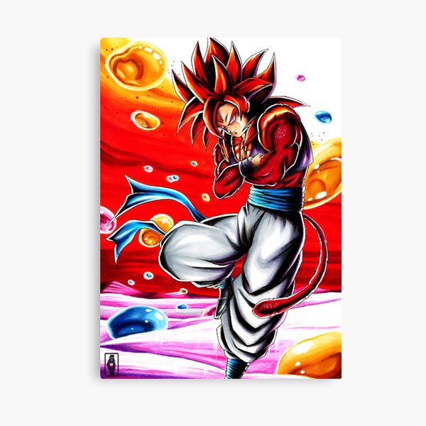 gogeta ssj4 Poster by Edgar Tordera