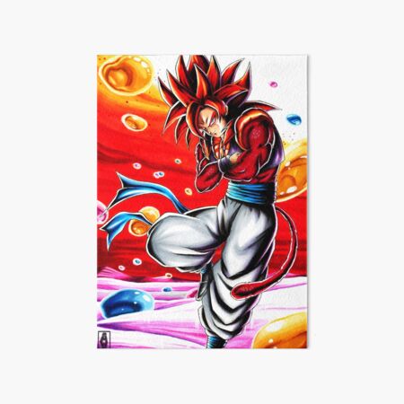 Goku SSJ4 DBGT | Art Board Print