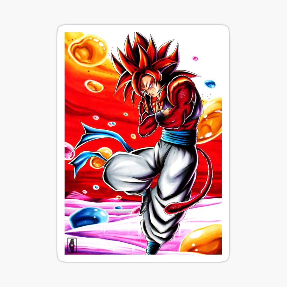 GOGETA SSJ4 Poster by limandao