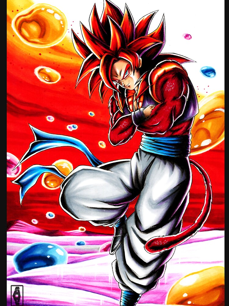 Gogeta ssj4 Poster by Abyllion-art