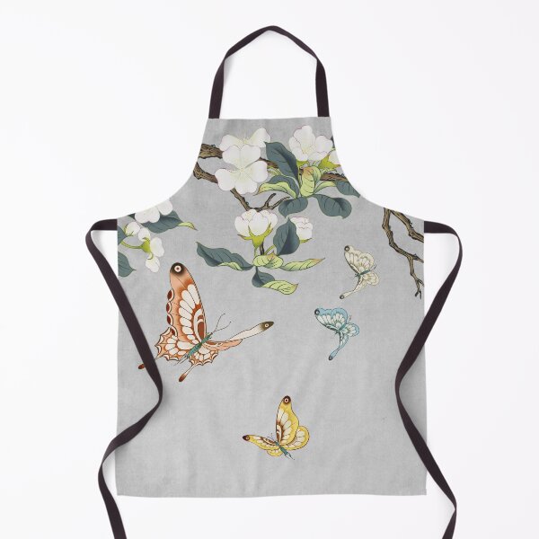 Item preview, Butterflies and pear blossoms C : Minhwa-Korean traditional/folk art designed and sold by minsillust.
