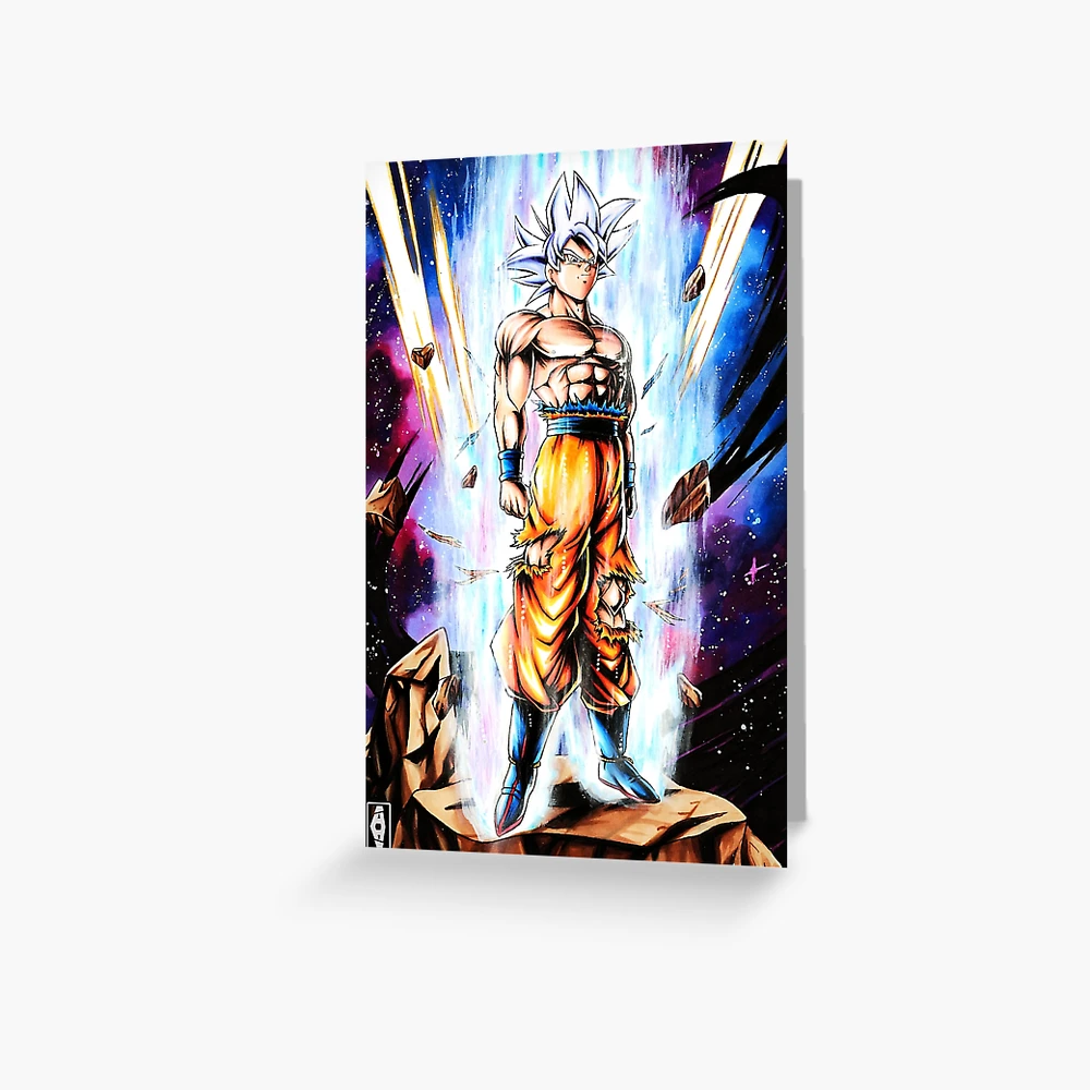 Gogeta ssj4 Greeting Card by Abyllion-art