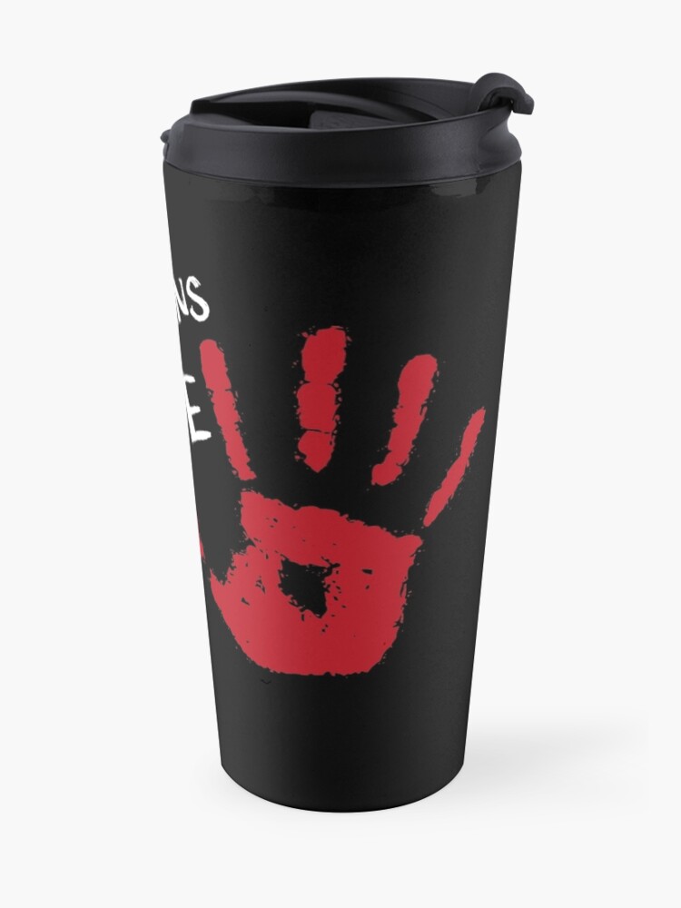 Alternate view of Real assassins Travel Mug