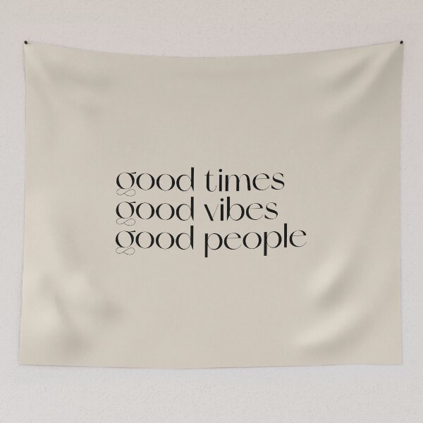 Item preview, Good Times | Black Modern Lettering designed and sold by Sarahelena Barrios.