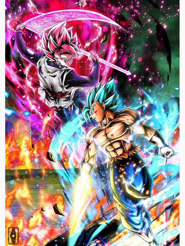 Gogeta ssj4 Greeting Card by Abyllion-art