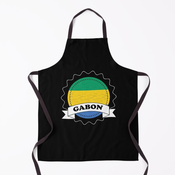 Item preview, Gabon Emblem-Badge-Flag designed and sold by Gina-Driada.