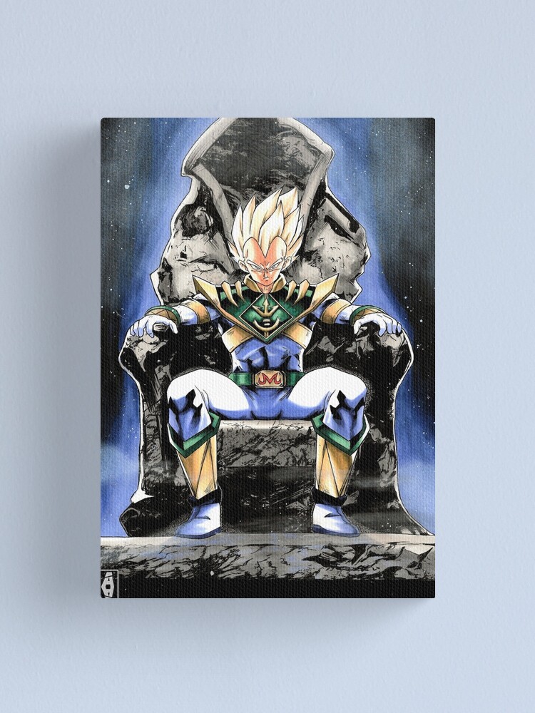 ultra ego vegeta Canvas Print by mikelaurydraw