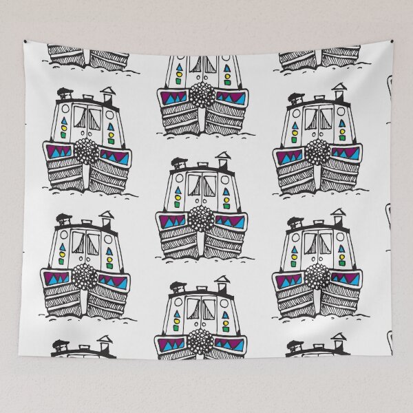 Item preview, Narrow Boat, Illustrated Tribute designed and sold by FoleyPottery.