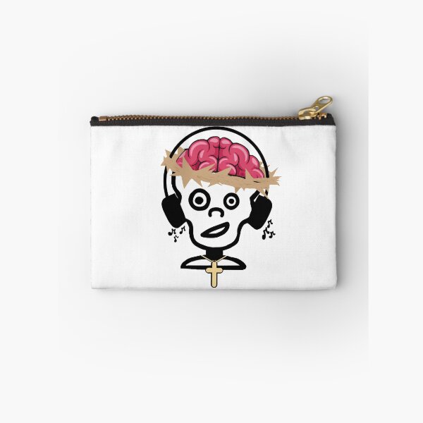 Item preview, Zombie Jesus enjoying Music with Black Headphones designed and sold by TheTrueOne.