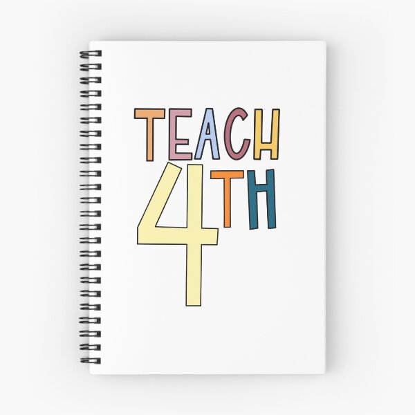 Item preview, Teach 4th Grade designed and sold by emfseal.