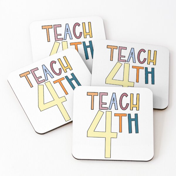 Item preview, Teach 4th Grade designed and sold by emfseal.