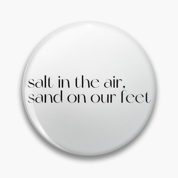 Item preview, Salt In The Air | Black Modern Lettering designed and sold by Sarahelena Barrios.
