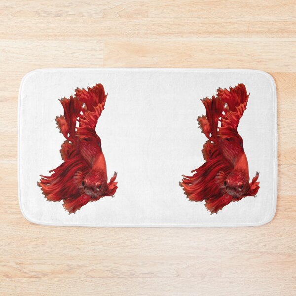 Item preview,  Siamese fighting fish red - betta splendens  designed and sold by kawrdesigns.