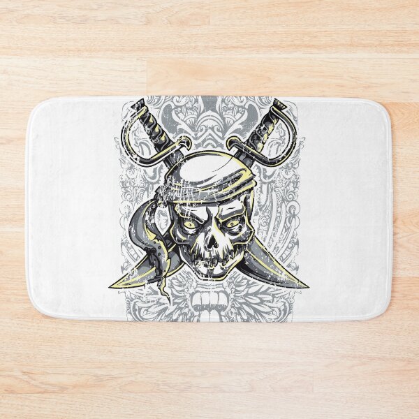 Item preview, Pirate Skull with Swords designed and sold by Mterry1202.