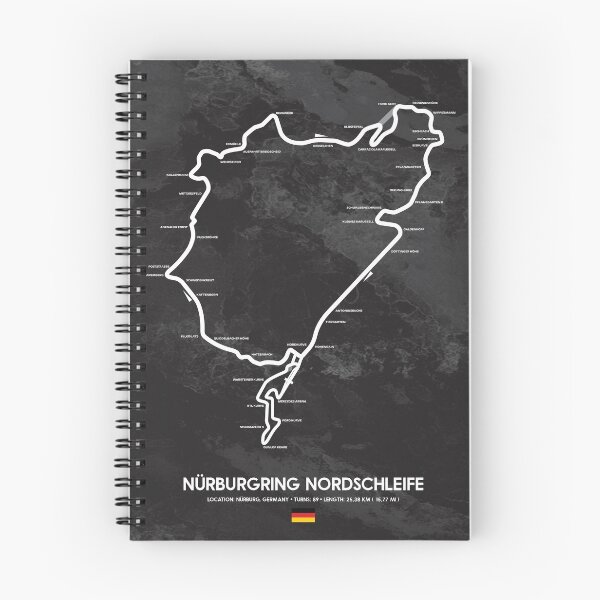 Artikelvorschau, Nürburgring Nordschleife entworfen und verkauft von Tracksters.