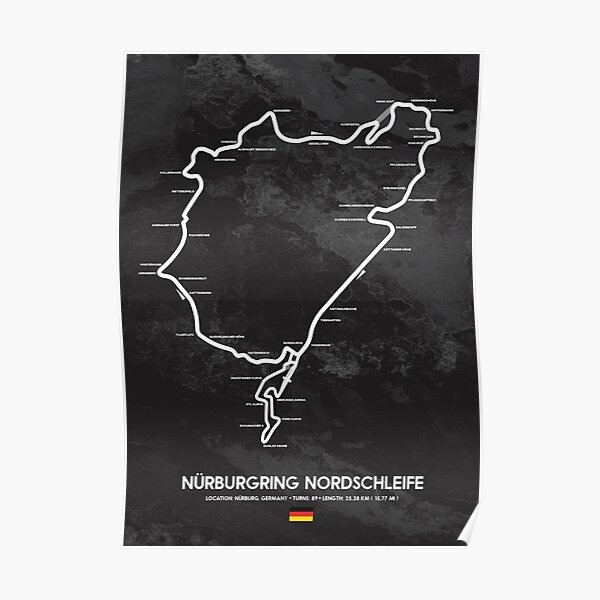 Nürburgring Nordschleife Poster