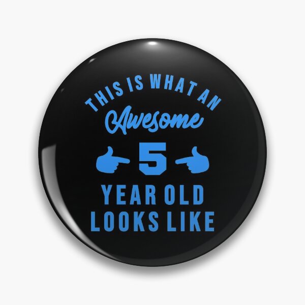 Item preview, This Is What An Awesome Five Year Old Looks Like designed and sold by Gift For You.