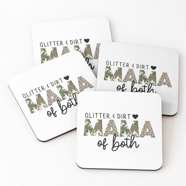 Artikelvorschau, Glitter und Dirt Mama von beiden entworfen und verkauft von kjanedesigns.