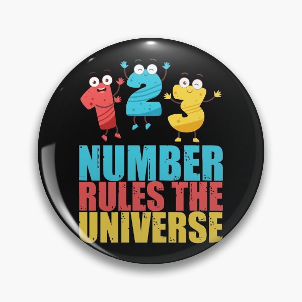 Item preview, Math Number Rules the Universe designed and sold by WebMall2055.