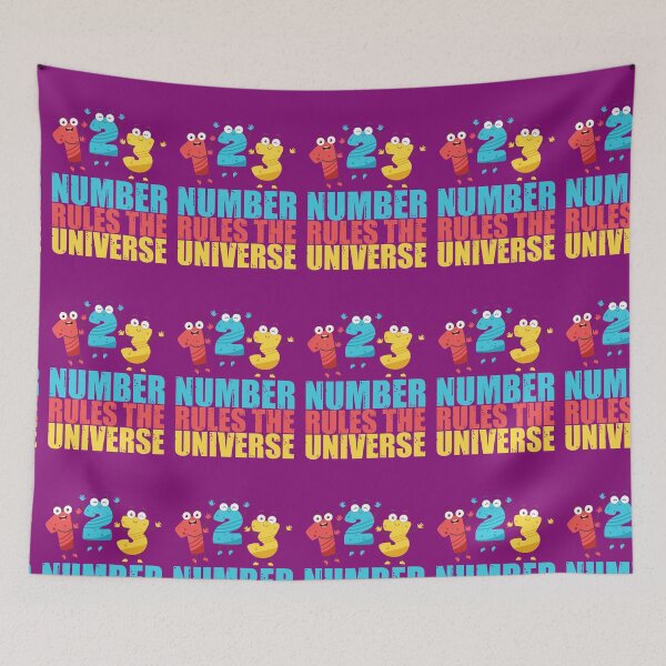 Item preview, Math Number Rules the Universe designed and sold by WebMall2055.