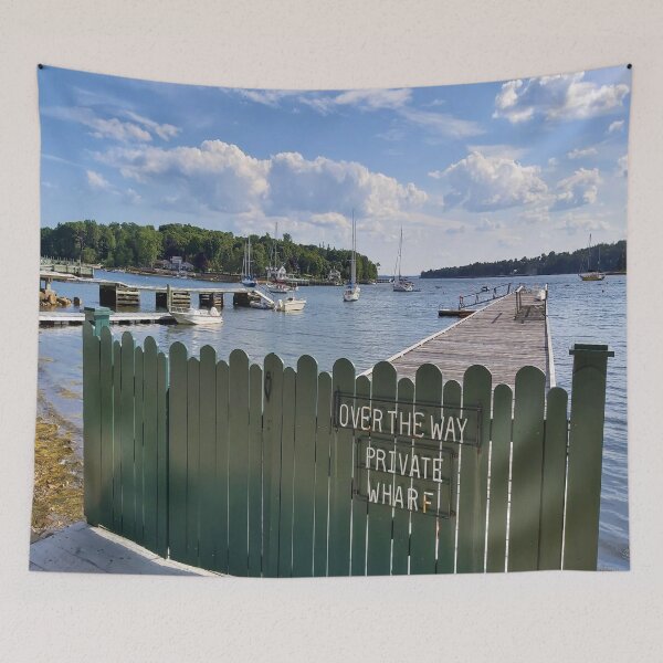 Item preview, Chester Private Wharf designed and sold by KatElizCreative.