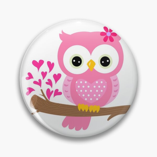 Item preview, Mini pink owlet designed and sold by Rabia Ansari.