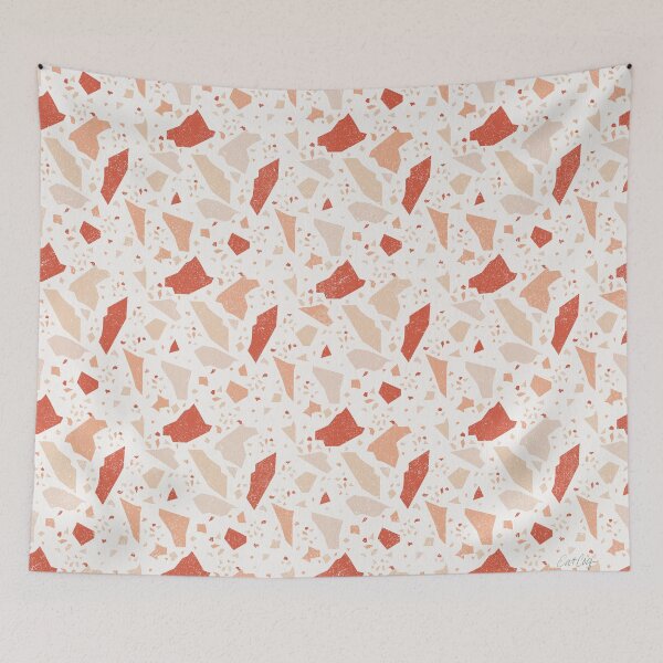 Item preview, Terrazzo Tile – Pink designed and sold by Cat Coquillette.