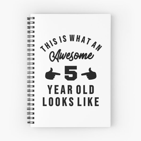 Item preview, This Is What An Awesome Five Year Old Looks Like designed and sold by Gift For You.