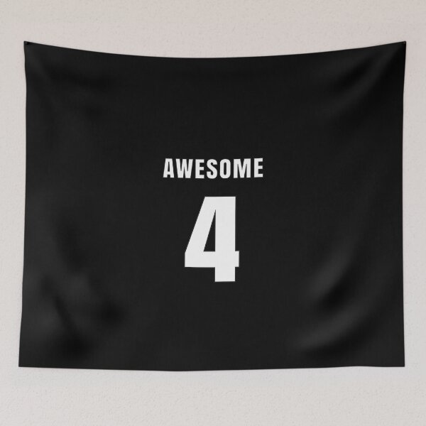 Item preview, AWESOME NUMBER 4 FRONT-PRINT designed and sold by MrSimpler.