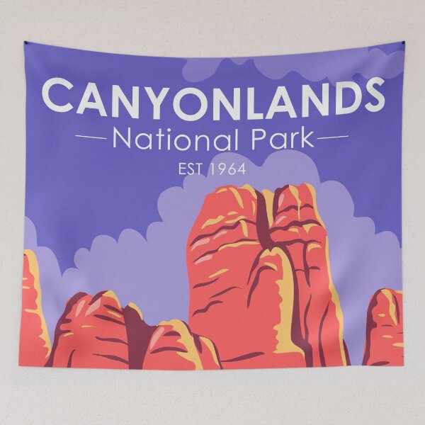 Item preview,  Canyonlands National Park Utah Vintage designed and sold by KrisSidDesigns.