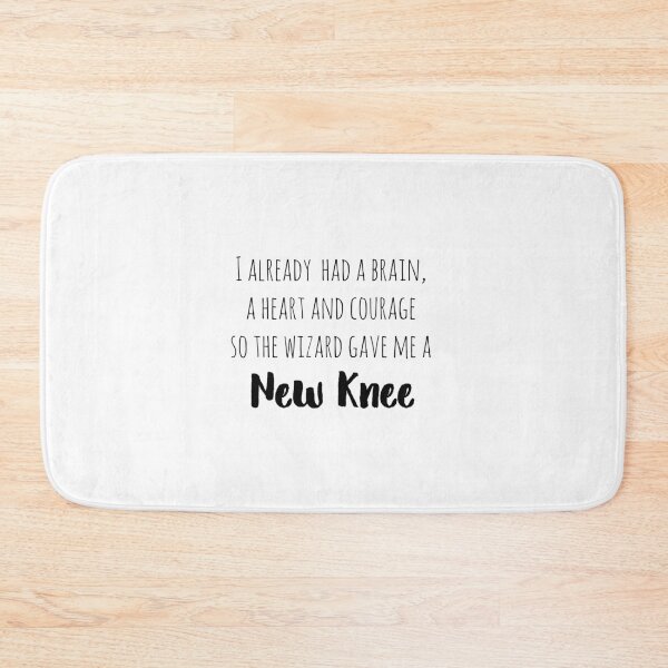 Item preview, New Knee Get well gift Design Gift black designed and sold by LGamble12345.